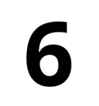 数字（日付•時間の単位も）（個別スタンプ：7）