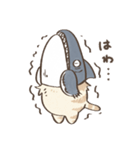 かわいいキメラ さめねこ（個別スタンプ：18）