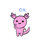 ウーパールーパー子（個別スタンプ：1）