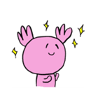 ウーパールーパー子（個別スタンプ：14）