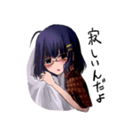 脳天気ちゃんと神経質ちゃん（個別スタンプ：5）