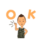 イケてる俺の日常会話（個別スタンプ：1）