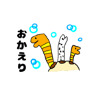 ゆるい小学生イラスト（海の生き物編）（個別スタンプ：3）