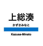 内房線の駅名スタンプ（個別スタンプ：16）