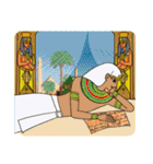 古代エジプト人のハッピーライフ10  秋（個別スタンプ：9）