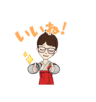 基本のスタンプです（個別スタンプ：8）