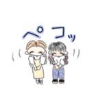 毎日にこにこおしゃれ女子のHappy Day♡（個別スタンプ：11）