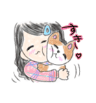 毎日にこにこおしゃれ女子のHappy Day♡（個別スタンプ：13）