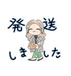 毎日にこにこおしゃれ女子のHappy Day♡（個別スタンプ：21）