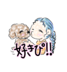 毎日にこにこおしゃれ女子のHappy Day♡（個別スタンプ：38）