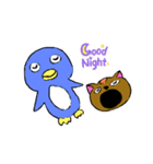 ねこペンギン2 shun（個別スタンプ：1）