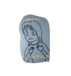 女性キャラの表情いろいろ（個別スタンプ：1）