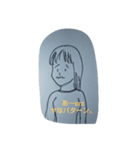 女性キャラの表情いろいろ（個別スタンプ：3）