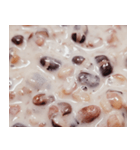 食品シリーズ : ミルク小豆 (小豆の牛乳)#6（個別スタンプ：8）
