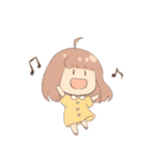 ぽよちゃんのぽよぽよな日々（個別スタンプ：1）