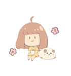 ぽよちゃんのぽよぽよな日々（個別スタンプ：5）