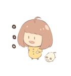 ぽよちゃんのぽよぽよな日々（個別スタンプ：12）