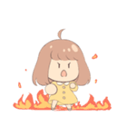 ぽよちゃんのぽよぽよな日々（個別スタンプ：18）