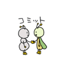 ちょっと意識の高いキリギリス（個別スタンプ：40）
