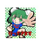 キラキラシール風スタンプ(大盛り)（個別スタンプ：9）