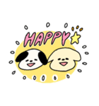わんぱくわんちゃんスタンプ（個別スタンプ：40）