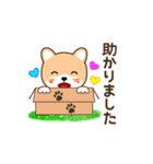 【敬語・丁寧】毎日使えるかわいいまめしば（個別スタンプ：16）