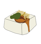 豆腐好きの豆腐による豆腐スタンプ（個別スタンプ：24）