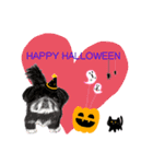 わんにゃんハッピーハロウィンスタンプ（個別スタンプ：23）