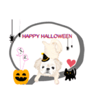 わんにゃんハッピーハロウィンスタンプ（個別スタンプ：25）