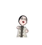 メガネっこライフ①（個別スタンプ：8）