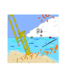 日常で使える(？)トロンボーンスタンプ！！！！（個別スタンプ：14）