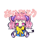 小悪魔『あく美ちゃん』（個別スタンプ：18）