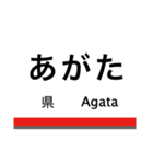 伊勢崎線(東武動物公園-伊勢崎)+αの駅名（個別スタンプ：13）