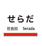 伊勢崎線(東武動物公園-伊勢崎)+αの駅名（個別スタンプ：22）