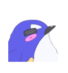 まんまるルリビタキ（個別スタンプ：17）