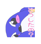 まんまるルリビタキ（個別スタンプ：18）