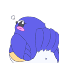 まんまるルリビタキ（個別スタンプ：19）