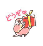 アキクサインコLINEスタンプ（個別スタンプ：16）