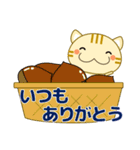 敬語❤大人の優しい気遣い 猫好きさんへ 秋（個別スタンプ：15）