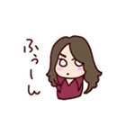 long long hair（個別スタンプ：3）