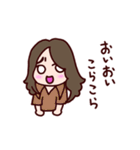 long long hair（個別スタンプ：20）