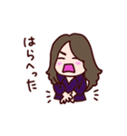 long long hair（個別スタンプ：24）