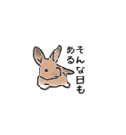 うさぎ それは自由（個別スタンプ：2）