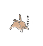 うさぎ それは自由（個別スタンプ：34）