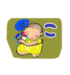 明るく楽しい日常を活きましょう。（個別スタンプ：1）
