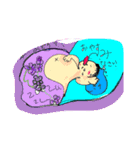 明るく楽しい日常を活きましょう。（個別スタンプ：3）