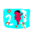 明るく楽しい日常を活きましょう。（個別スタンプ：7）