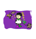 明るく楽しい日常を活きましょう。（個別スタンプ：16）