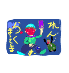 明るく楽しい日常を活きましょう。（個別スタンプ：23）