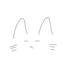 手描きぬこ（個別スタンプ：7）